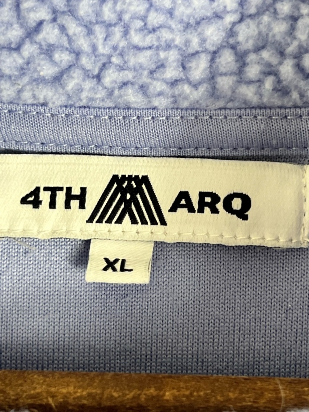 4TH ARQ PHOENIX Half-Zip Size XL Fleece Sweater Pullover In Lavender - Picture 6 of 10